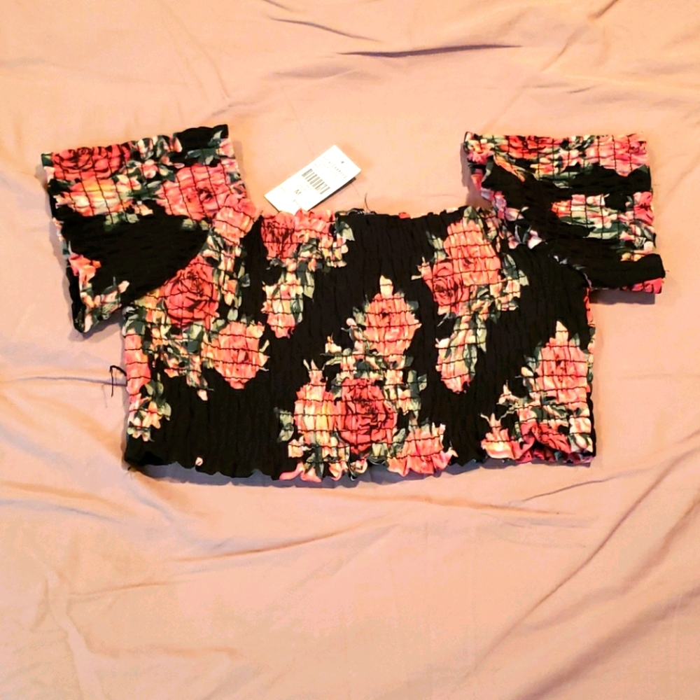 Floral Crop Top